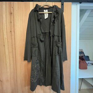 Green Duster Jacket
